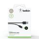 Belkin F2cu012bt04-blk Mixit? Tangle-free Micro Usb Charge & Sync Cable 4ft (black)