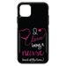 DistinctInk Custom SKIN / DECAL compatible with OtterBox Commuter for iPhone 11 (6.1 Screen) - I Love Being A Nurse Most of the Time - Show Your Support for Nurses