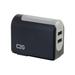 C2G 20276 Travel/Wall Charger for Universal-Black