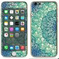 Skin Decal Vinyl Wrap For Apple Iphone 6/6S / Teal Green Mandala Pattern