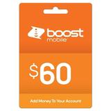 Boost Mobile $60 Direct Top Up