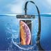 (1 Pack) Waterproof Case for Google Pixel 3 Pixel 3 XL Pixel 3A Pixel 3A XL Pixel 2 Pixel 2 XL Njjex IPX8 Waterproof Phone Pouch - Cellphone Dry Bag With Waist Strap -Clear