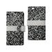 Iphone 6 Plus Diamond Rhinestone Wallet Case In Black