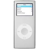 Soft Silicon Skin Cover with Earphone Organizer for 2nd Generation iPod Nano - Clear
