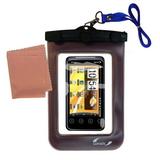 Gomadic Clean and Dry Waterproof Protective Case Suitablefor the HTC Evo Shift 4G to use Underwater