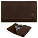 Kyocera Hydro Wave C6740 Hydro Air Horizontal Leather Pouch Case Holster- Brown