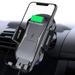 Car Wireless Charger Mount for iPhone 15/14/13/12/11/Pro/Max/Plus/Mini/XR/XS - Air Vent Holder Fast Charge Cradle Dock Auto Sensor 10W and 7.5W AC Louver