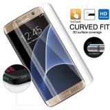 Full Cover Screen Protector HD Clear LCD Film Curved for T-Mobile Samsung Galaxy S7 - Sprint Samsung Galaxy S7 - Verizon Samsung Galaxy S7 - AT&T Samsung Galaxy S7