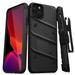 ZIZO BOLT Series iPhone 11 Pro Case - Heavy-duty Military-grade Drop Protection w/ Kickstand Included Belt Clip Holster Tempered Glass Lanyard - Black