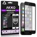 Akiko iPhone 6 6s PLUS [5.5] Black Screen Protector Akiko New 2.5D Full Screen Tempered Glass Protector [Full Protection Cover w/ Curved Edge] - Retail Packaging