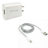 18W Quick Home Charger w MicroUSB 6ft USB Cable P2M for Samsung Galaxy J2 J1 Halo Express 3 Avant Amp 2 J3 (2018) Alpha Admire 2 A6 A5 Mega 6.3 Convoy 4 - Wiko Ride