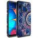 Samsung Galaxy A20 Case Galaxy A30 Case Galaxy A50 Case KAESAR Slim Hybrid Hard Cover Graphic Fashion Cute Colorful Silicone Skin Cover Armor Case for Samsung Galaxy A20/30/50 (Mandala)