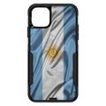 DistinctInk Custom SKIN / DECAL compatible with OtterBox Commuter for iPhone 11 (6.1 Screen) - Argentina Waving Flag