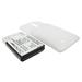 BL-53YH White Cover + Extended Battery for LG G3 LS990 LTE D850 LTE D855 LTE 6000mAh