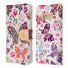 MyJacket Diamante Series Compatible with Samsung Galaxy S10e Phone Wallet with Card Slots Magnetic Flip Cover and Atom Cloth - Butterfly Wonderland