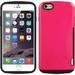 DreamWireless Fusion Candy Case w/Card Slot For iPhone 6 and 6s - Hot Pink