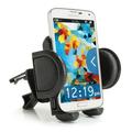 USA Gear Car Mount Air Vent Phone Holder Cradle with Adjustable Display and 360 Degree Rotation