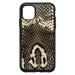 DistinctInk Custom SKIN / DECAL compatible with OtterBox Symmetry for iPhone 11 Pro (5.8 Screen) - Brown Tan Snake Skin Texture - Animal Print