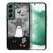 WIRESTER Shockproof Soft Rubber Cover Case for Samsung Galaxy S22 6.1 2022 (NOT FIT Samsung Galaxy S22+ / S22 Plus 6.5 2022/Galaxy S22 Ultra 6.8 2022) Ghost Halloween