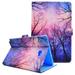 Galaxy Tab A 10.1 T580 Case Allytech PU Leather Ultra Slim Corner Protective Folding Stand Folio Smart Cover Auto Sleep Wake Cards Holder Wallet Case for Samsung Galaxy Tab A 10.1 Forest