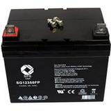SPS Brand 12V 35Ah Replacement battery (SG12350) for Lawn Mower J.I. Case & Case Ih Lawn 226