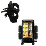 Gomadic Air Vent Clip Based Cradle Holder Car / Auto Mount suitable for the HTC Evo Shift 4G - Lifetime Warranty