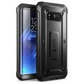 SUPCASE Samsung Galaxy S8 Case Full-Body Rugged Holster Case with Built-in Screen Protector Not Fit Galaxy S8 Plus Unicorn Beetle Shield Series (Black)