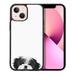 FINCIBO Soft Rubber Protector Cover Case for Apple iPhone 13 mini 5.4 2021 (NOT FIT Apple iPhone 13 Pro 6.1 2021/iPhone 13 6.1 2021/iPhone 13 Pro Max 6.7 2021) Animal Black White Shih Tzu Dog