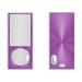 Apple iPod Nano 5th Gen 2 Piece Snap On Hard Case Cover Screen Protector Guard (Purple)