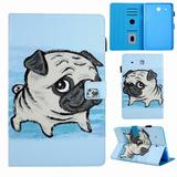 Galaxy Tab E 9.6 inch Case Dteck Lightweight Slim Flip Folio PU Leather Stand Case Cover With Card Slots For Samsung Galaxy Tab E 9.6-inch SM-T560 SM-T561 (Not for SM-T560NU/SM-T567V) Dog