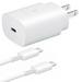 Original Samsung OEM Adaptive Super Fast Charger for Samsung Galaxy S20 S20+ Plus S20 Ultra S21 S21+ Ultra Note10 Note20 Real 25W USB Super Fast Wall Charger Adapter + 3FT USB-C Type C Cable Cord Kit