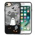 WIRESTER Shockproof Soft Rubber Cover Case for Apple iPhone 7/8 4.7 (NOT FIT Apple iPhone 7 PLUS 2016 5.5 inch or Apple iPhone 8 PLUS 2017 5.5 inch) Ghost Halloween