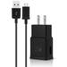 LG X Charge/ X Power2 / Fiesta Adaptive Fast Charger Micro USB 2.0 Cable Kit! [1 Wall Charger + 5 FT Micro USB Cable] Adaptive Fast Charging uses dual voltages for up to 50% faster charging! BLACK
