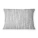 REFLECT GREY Indoor|Outdoor Lumbar Pillow By Kavka Designs