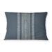 SURF DENIM Indoor|Outdoor Lumbar Pillow By Kavka Designs