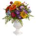 Mixed Floral Artificial Arrangement in Urn