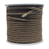 Wellington J3232S0300S Twisted Poly Rope Spool Brown - 0.5 in. x 200 ft.