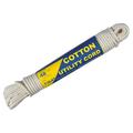 GOLBERG Cotton Utility Cord - 48 Feet Multiple Diameter Options - Braided Rope - Mason Plumb Lines Venetian Blind Cord and More