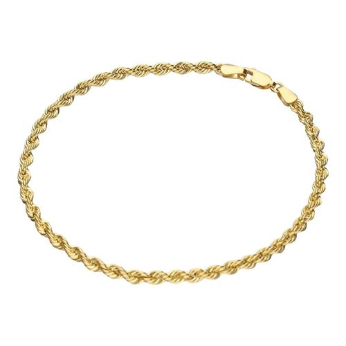 Luigi Merano – Armband Kordelkette, Gold 585 Armbänder & Armreife Gold Damen