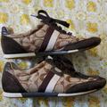 Coach Shoes | Coach Joss Sneakers | Color: Brown/Tan | Size: 7