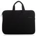 Laptop Briefcase, Water Repellent Neoprene Carry Bag Sleeve for 15-15.6 Inch Laptop / Notebook Computer / MacBook Pro / MacBook Air(Internal Dimensions: 15.16 x 0.79 x 10.63 inches), Black-1