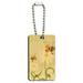 Bumble Bees and Ladybugs on Daisies - Flowers Wood Rectangle Key Chain
