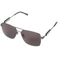 Balenciaga BB0116SA Ruthenium/Grey 59/15/145 men Sunglasses