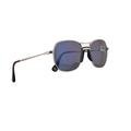 Persol Men PO2449S Sunglasses w/Light Blue Lens 56mm 51856 PO 2449S PO 2449-S PO2449-S Silver Large