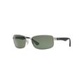 Sunglasses Man Rb3478 - Black Frame Green Lenses Polarized 60-17 - Black - Ray-Ban Sunglasses