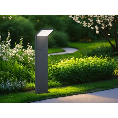 Trio - Moderne led Pollerleuchte pearl aus Aluminium Anthrazit, Höhe 50cm Image