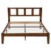 Sleeplanner 14 Inch Wood Bed Frame with Headboard