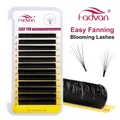 Fadvan-Extension de cils en faux vison doux Easy Fan Volume russe Flare Blooming Eyelash