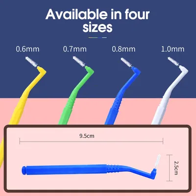 Y-kelin – brosse interdentaire pour adultes 0.6-1.0 MM nettoyage entre les dents fil dentaire