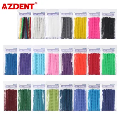 AZDENT – 1000 cravates = 20 bâtons bandes de ligaments élastiques dentaires pour supports